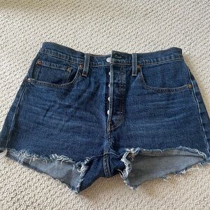 Levi’s 501 Denim Blue Women's Shorts